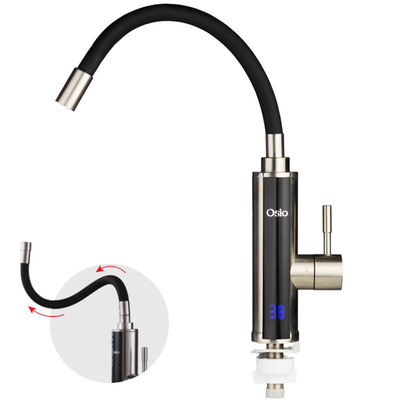 Product Ταχυθερμαντήρας Osio OHF-2035 βρύση inox ευλύγιστο και με οθόνη 3300 W base image