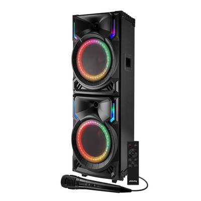 Product Karaoke Pickering 500 Watt με USB, Micro SD, AUX, Ενσύρματο Μικρόφωνο και Τηλεχειριστήριο SoundMagic 500 base image