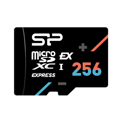 Product Κάρτα Μνήμης microSDXC 256GB Silicon Power Express Hypera, PCIe Gen 3X1, C10 Uhs-I U3 A1 V30 base image