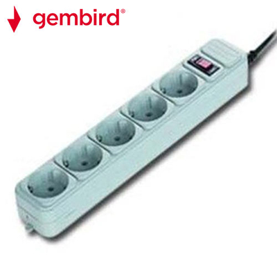 Product Πολύπριζο Ασφαλείας Gembird POWER CUBE 5 SOCKETS 1.8m WHITE base image