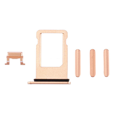 Product Υποδοχή κάρτας SIM και Side Button για iPhone 8 Plus, χρυσό base image