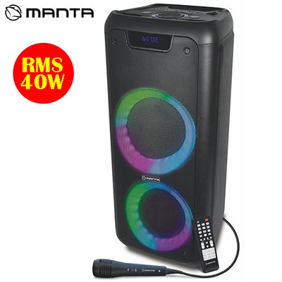 Product Karaoke Manta PARTY AUDIO LOUD Speaker 6,5' 40W base image