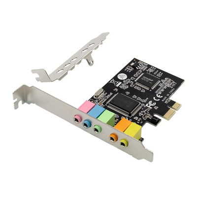 Product Κάρτα Δικτύου PCIe Powertech σε 6x channel audio ST17, CM8738 base image