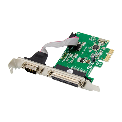 Product Κάρτα Επέκτασης Powertech PCIe σε Serial & Parallel St39, Wch Ch382L base image