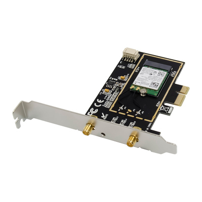 Product Κάρτα Δικτύου PCIe Powertech ST718, AC7260 Dual-Band Wireless base image