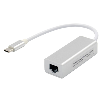 Product Κάρτα Δικτύου USB Type-C σε RJ45 ST735, 1000Mbps, RTL8153, ασημί base image