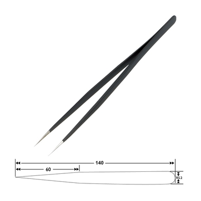 Product Sprotek Esd Αντιστατική Τσιμπίδα St-T508, 140mm, Ίσια base image