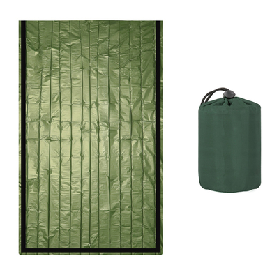 Product Κουβέρτα Επιβίωσης Αλουμινίου SUMM-0006, 120 x 120cm, πράσινη base image