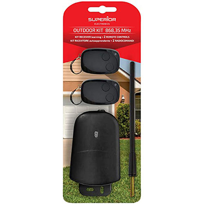 Product Τηλεκοντρόλ Γκαραζόπορτας Superior RF OUTDOOR KIT (RF 868 MHZ) base image