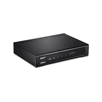 Product Network Switch 4-port Gbit 1 SFP Fanless Metal base image