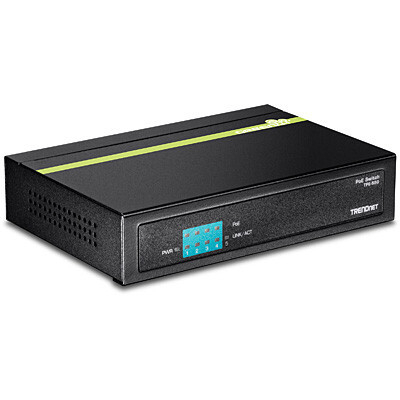 Product Network Switch 5-Port 10/100Mbps PoE 31W base image