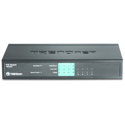 Product Network Switch 8-Port 10/100Mbps PoE 4 PoE base image