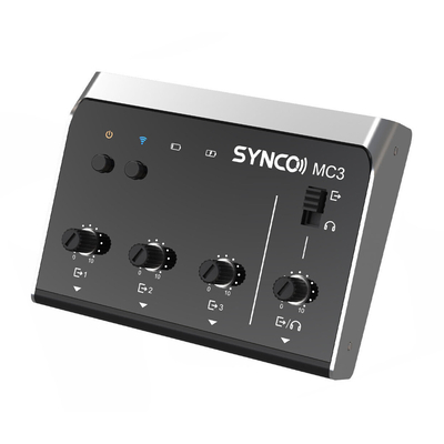 Product Ψηφιακός Μίκτης Synco MC3-LITE, 4 καναλιών, Bluetooth, 500mAh, γκρι base image