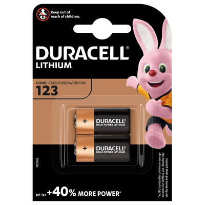 Product Μπαταρία Λιθίου Duracell Ultra 123 BG2 Single-use CR123A Lithium base image