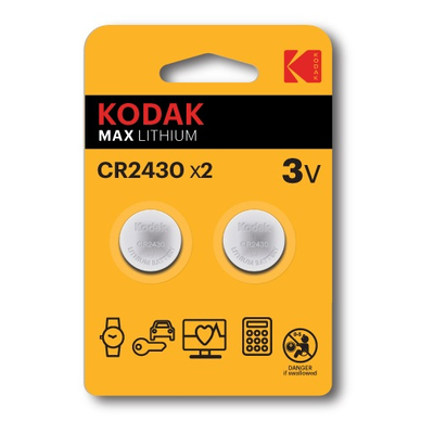 Product Μπαταρία Λιθίου Kodak CR2430 Single-use  base image