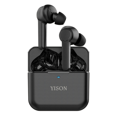 Product Bluetooth Handsfree Yison με θήκη φόρτισης T5, True Wireless, μαύρα base image