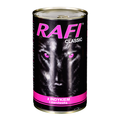 Product Υγρή Τροφή Σκύλων Dolina Noteci Rafi Classic Turkey Adult 1.24 kg base image