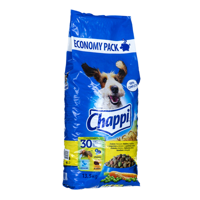 Product Ξηρά Τροφή Σκύλων Chappi Chicken and Vegetables 13.5 kg base image