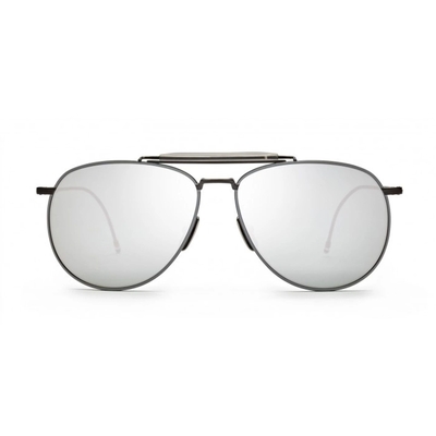 Product Unisex Γυαλιά Ηλίου Thom Browne Tb015Ltdblkgr (62/15/144 mm) Grey base image