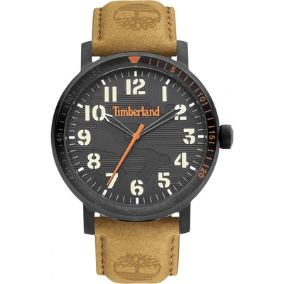 Product Ανδρικό Ρολόι Timberland Tdwga2101601 (44mm) Δερμάτινο Λουράκι Καφέ base image