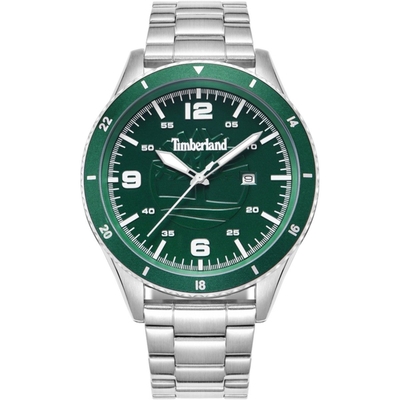 Product Ανδρικό Ρολόι Timberland Tdwgh0010505 (45mm) Μεταλλικό Μπρασελέ Ασημί base image