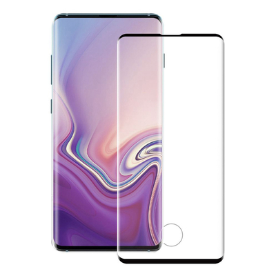 Product Screen Protector Powertech 3D, half glue, curved, Samsung S10 Plus, μαύρο base image