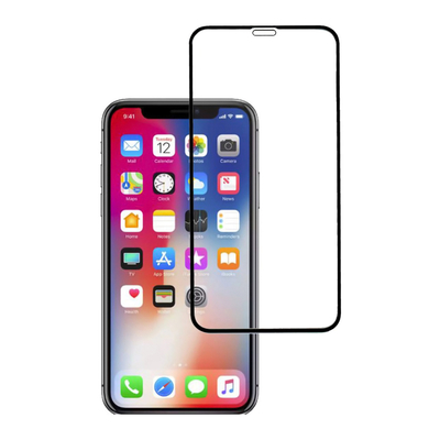 Product Screen Protector Powertech 5D, Full Glue, iPhone 11, μαύρο base image