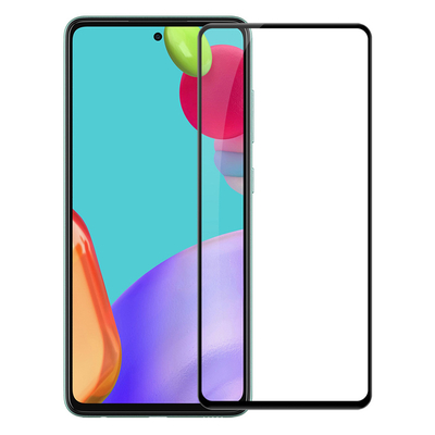 Product Screen Protector Powertech tempered glass 5D TGC-0525 για Samsung Galaxy A52 4G/5G, μαύρο base image