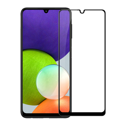 Product Screen Protector Powertech tempered glass 9H 5D TGC-0526 για Samsung Galaxy A22, μαύρο base image