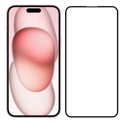 Product Screen Protector Powertech Tempered Glass 5D TGC-0657 για iPhone 15 base image