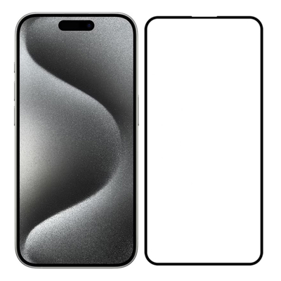 Product Screen Protector Powertech Tempered Glass 5D TGC-0660 για iPhone 15 Pro Max base image
