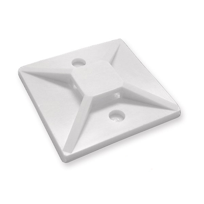Product Αυτοκόλλητη Βάση Δεματικών, Powertech 30 x 30, 50τεμ, White base image