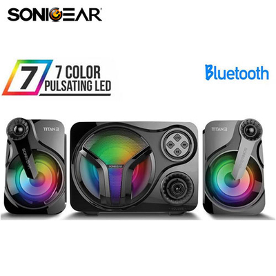 Product Ηχεία Υπολογιστή Sonic Gear Stereo Bluetooth 2.1 SYSTEM TITAN 3 base image