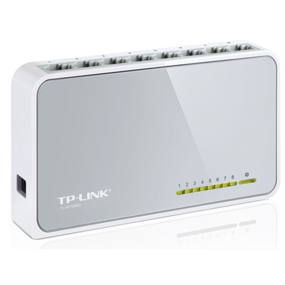 Product Network Switch TP-Link Desktop TL-SF1008D, 8-port 10/100Mbps, Ver. 8.2 base image