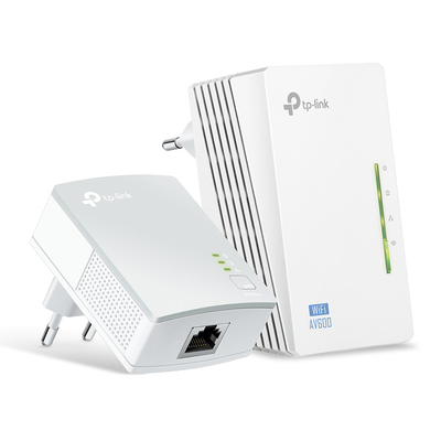 Product Powerline TP-Link Wi-Fi AV600 Extender Kit TL-WPA4220, 300Mbps, Ver. 4.0 base image