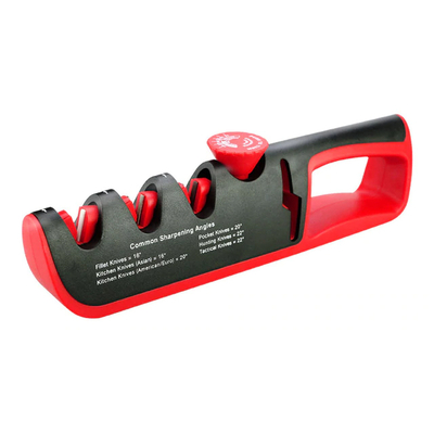 Product Ακονιστήρι Μαχαιριών TOOL-0039, 4 επιπέδων, μαύρο-κόκκινο base image