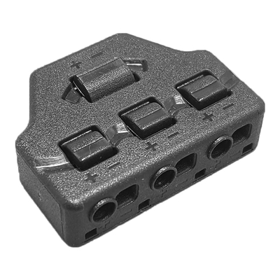 Product Splitter Block Tool-0096 Για Led Καλωδιοταινίες, 3-Port, Μαύρο base image