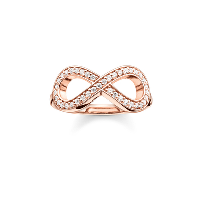 Product Γυναικείο Δαχτυλίδι Thomas Sabo Tr20144161446 από Ασήμι 925 Pink Gold base image