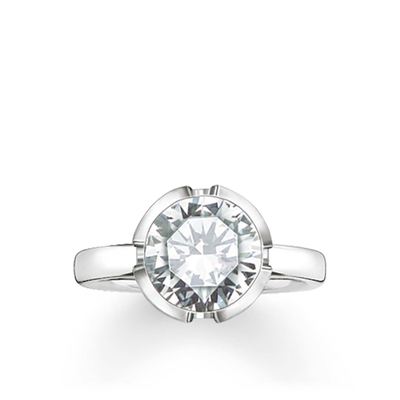 Product Γυναικείο Δαχτυλίδι Thomas Sabo 036-051-14-52 (52) από Ασήμι Silver base image