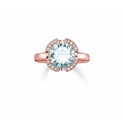 Product Γυναικείο Δαχτυλίδι Thomas Sabo 038-416-14-52 (52) από Ασήμι Silver, Rose Gold base image