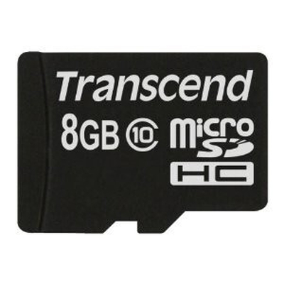 Product Κάρτα Μνήμης MicroSDHC Transcend 8GB Class 10 base image