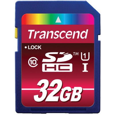 Product Κάρτα Μνήμης SDHC 32GB Transcend Class10 UHS-I 600x Ultimate base image