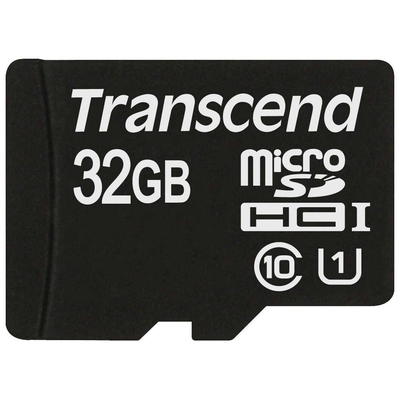 Product Κάρτα Μνήμης MicroSDHC 32GB Transcend Cl10UHS-I Pre base image