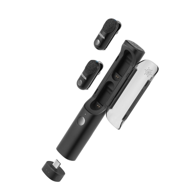 Product Μικρόφωνο BOYA Magic - Type-C & 3,5mm, Camera Receiver Wireless 2 TX + 2 RX + charing Case base image