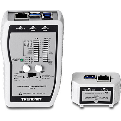 Product Tester Καλωδίων Δικτύου TrendNet With Bag VDV & USB Up To 300m base image