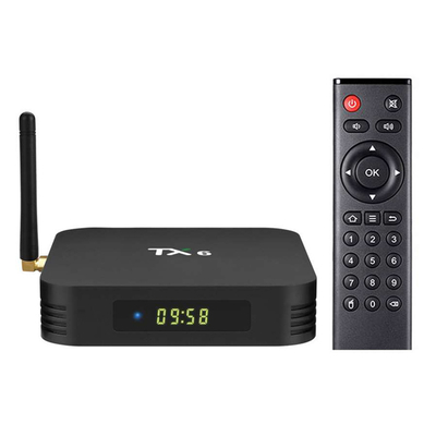 Product TV Box Tanix TX6, 4K, H6, 4GB/64GB, WiFi 2.4/5GHz, Android 9 base image