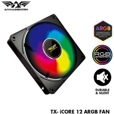 Product Case Fan Armaggeddon ARGB TX iCORE-12 base image
