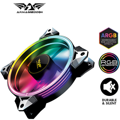 Product Case Fan Armaggeddon ARGB TX QUAD RING-12 base image
