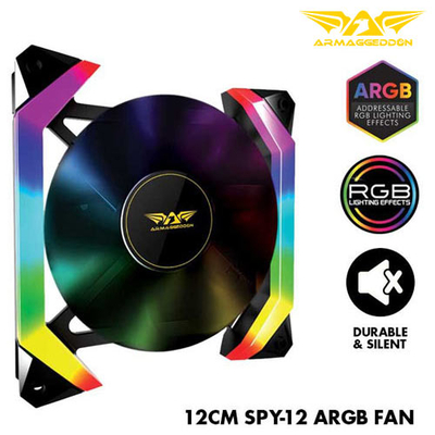 Product Case Fan Armaggeddon ARGB TX SPY-12 base image