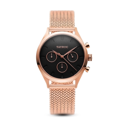 Product Γυναικείο Ρολόι Tayroc Ty55 (36mm) Μεταλλικό Μπρασελέ Ροζ base image